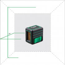 Лазерный уровень ADA Cube MINI Green Professional Edition Арт. А00529 (Зеленый луч)