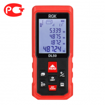 Лазерная рулетка с угломером RGK DL50 Арт. 4610011873904