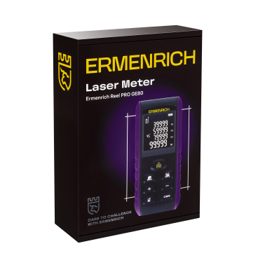 Дальномер лазерный Ermenrich Reel PRO GE80, фиолетовый Арт. 85320_4