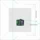 Лазерный уровень ADA Cube 3D Green Professional Edition Арт. А00545 (Зеленый луч)_4